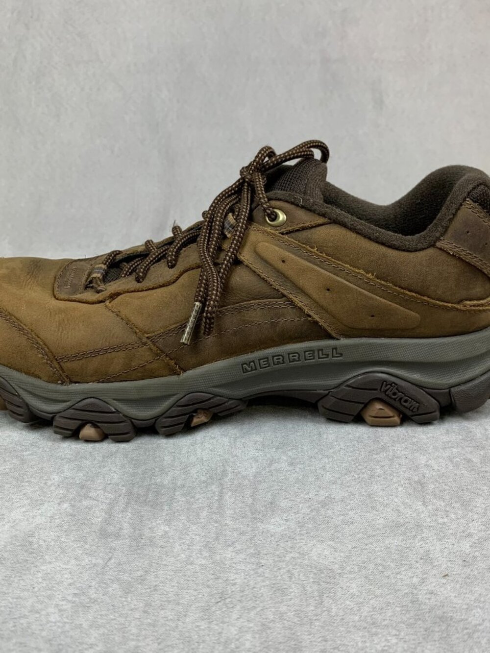 Merrell Mens Hiking Shoes 10.5 Brown Moab Adventure 3 Low Outdoor Trail J003803